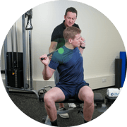 Seated Trunk Rotation, Cervical Rotation
